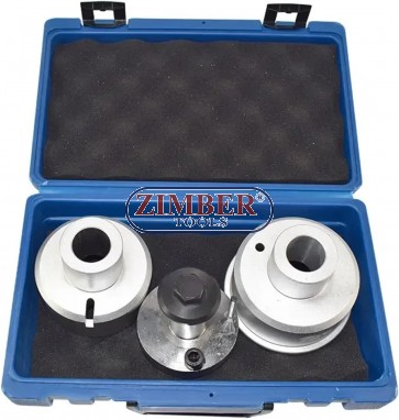 ПОД НАЕМ Инструмент за монтаж на зеден семеринг и позициониране на сигнална плоча на колянов вал на двигател 2.9 / 3.0 TFSI Аudi / Porsche / VW / EA839 - ZR-4545-N -70.00ЛВ-