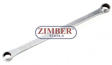 Extra Long Offset Ring Wrench, 21x23-mm - (7602123) - FORCE