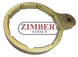 Ключ за маслен филтър FUSO 109mm (ZR-36OMSWF109) - ZIMBER-TOOLS