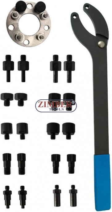 Комплект инструменти за задържане на разпределителен вал | за VAG 1.0 MPI, 1.0 TSI, 1.2 TSI, 1.4 TSI, 1.2 / 1.4 / 1.6 / 2.0 TDI - 9696 - BGS technic.