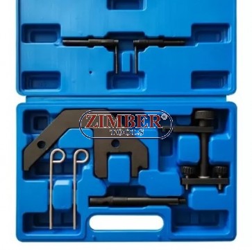 ПОД НАЕМ К-т за зацепване на  двигатели BMW M47, M47TU, M47T2, M57, M57TU, M57T2 Land Rover, MG, Rover, ZR-36ETTSB12 - ZIMBER TOOLS -40.00ЛВ-