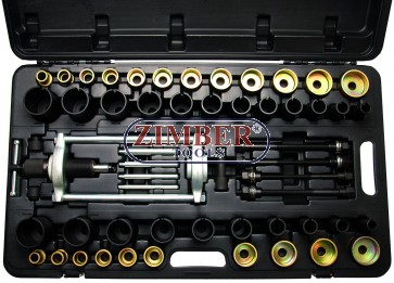 Хидравличен комплект за монтаж и демонтаж на шарнири, втулки, лагери, семеринги - ZR-36SSRS - ZIMBER - PROFESSIONAL