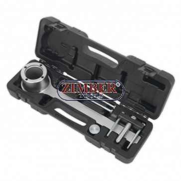 К-т инструменти за монтаж и демонтаж на шайбата на колянов вал-Jaguar-Land Rover V8 - с верига  - ZR-36CPR01 - ZIMBER PROFESSIONAL