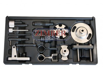 Комлект за зацепване на дизелови двигатели VAG 2.7, 3.0TDi V6, 4.0, 4.2TDi V8  - ZR-36ETTS224 - ZIMBER-PROFESSIONAL
