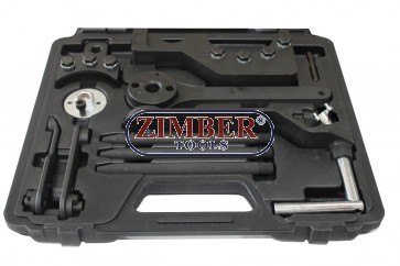 ПОД НАЕМ - Комплект за зацепване на двигател на VW TOUAREG. TRANSPORTER T5. VW 2.5/4.9D/TDI PD  ZR-36ETTK1 - ZIMBER-TOOLS -70.00ЛВ-