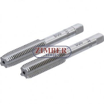 Метчик за възстановяване на резби M12 x 1.25 2 бр. (1900-M12X1.25-B) - BGS technic