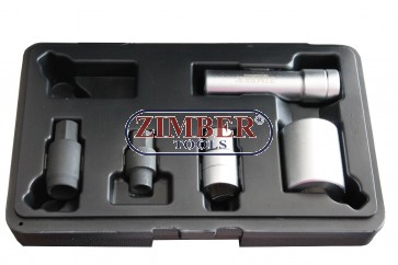 Комплект вложки за разглобяване и сглобяване Bosch VE, VP инжекционни помпи (к-т 5 бр) ZR-36BDIPSK01 - ZIMBER-PROFESSIONAL