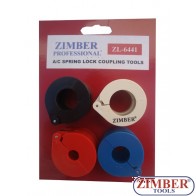 К-т скоби за разглобяване на бързи връзки 4 части - ZIMBER - PROFESSIONAL