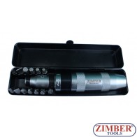 Отвертка ударна с накрайници к-т 13 части (ZR-14ID121301) - ZIMBER-PROFESSIONAL