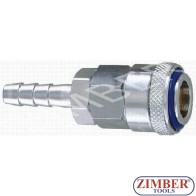 Накрайник за въздух 1/2" ZDC-2 стомана - ZIMBER