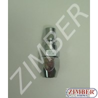 Накрайник за въздух 6.5X10мм стомана - ZIMBER
