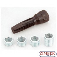 Метчик за възстановяване резби на свещи, 14-mm к-т 5 части.64101 - FORCE-TOOLS
