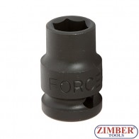 Вложка ударна шестостенна 1/2" - 16mm - 44516 - FORCE