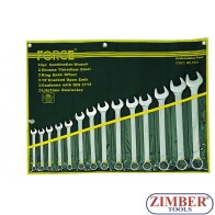 Force 5141 Combination wrench set 14pc - FORCE - 5141
