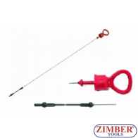 Щека за измерване нивото на двигателно масло AUDI-100, 655mm (ZR-36AOD) - ZIMBER-TOOLS