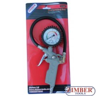 Манометър за гуми ZT-04690- ZIMBER-TOOLS