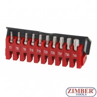 Накрайници Torx комплект - 1/4'' 10 части - 21012 - Force
