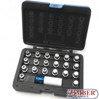 Ключове за секретните болтове на BMW, 21бр  - ZR-36WLSRKBMW - ZIMBER TOOLS.