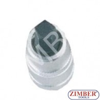 Вложка с накрайник пентагон 10мм на 1/2" - ZIMBER