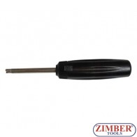 Ключ-тресчотка за монтаж на винтили за гуми | 0.45 Nm.1551 - BGS technic
