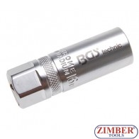 Вложка за свещи 1/2", 16 mm със задържаща пружина - 2401 - BGS-PROFESSIONAL