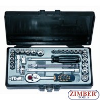 Гедоре 1/4" - 31 части,  (2312-5) - FORCE