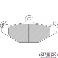 НАКЛАДКИ ЗАДНИ K-T CHRYSLER VIPER, LOTUS ESPRIT, RENAULT 21, LAGUNA, SAFRANE - FERODO