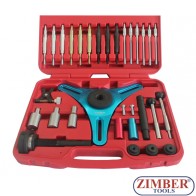 Пълен к-т  за монтаж и демонтаж на саморегулиращи се съединители -ZIMBER - TOOLS