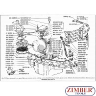 ЗЪБНО КОЛЕЛО МАСЛЕНА ПОМПА ГАЗЕЛА 406