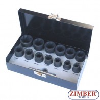 Вложки екстрактори 1/2 к-т 14 части, ZR-36NES1214 - ZIMBER-PROFESSIONAL