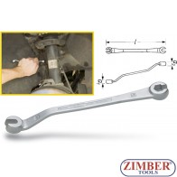 Рязан ключ за спирачни тръбички 10x11mm - ZIMBER