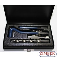 Комплект за възтановяване на резби M8x1.25 - 25бр - ZIMBER