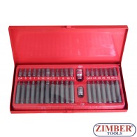 Битове накрайници к-т 40 части, ZT-01131 - SMANN TOOLS