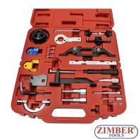 К-т за зацепване на двигатели OPEL/VAUXHALL(GM) Alfa Romeo,Fiat, Lancia, Suzuki,Saab,Ford- ZIMBER TOOLS.
