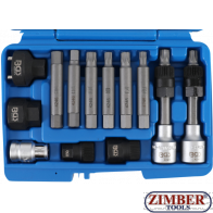 К-т за демонтаж на шаибите на алтернатори 13 части, (4246) - BGS-PROFESSIONAL