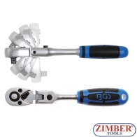 Тресчотка чупеща 1/4", 45 зъби - 285 - Bgs technic.