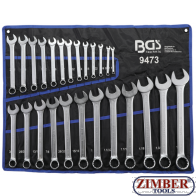 К-т ключове звездогаечни инчови 1/4" - 1.1/4"  25 части (9473) - BGS PROFESSIONAL