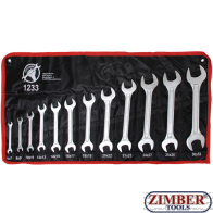 Комплект гаечни ключове 6 x 7-mm - 30 x 32 mm. 12 части(1233) - BGS technic-Kraftmann