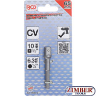 Адаптор за вложки, винтоверт (1/4") на (3/8") | 9685-2 - BGS technic.