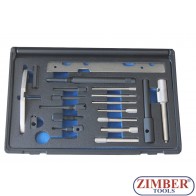 К-т за зацепване двигатели Ford 1.8TTDi/TDCi & 2.0TDCi diesel,1.6Ti-VCT Llater 1.25/1.4 16V DURATEC Бензинови двигатели- ZIMBER PROFESSIONAL