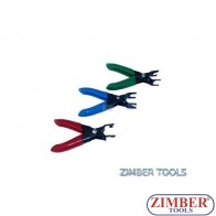 Клещи за откопчаване на бързите връзки на горивните пътища 3бр.к-т - ZIMBER-TOOLS