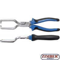 Клещи за горивните пътища  VW-Audi, Fiat, GM, Opel, Mercedes , 230 mm (8260) - BGS technic. 