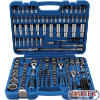 Гедоре комбинирано 1/4", 3/8", 1/2," 192 части - 2243  - BGS- PROFESSIONAL
