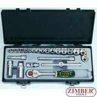 Комплект Гедоре шестостен 3/8, 6-22мм. 24 части, 3251-5 FORCE,3 251-5-FORCE-PROFESSIONAL.