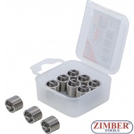 Втулки за възстановяване на резби M11 x 1,5 mm. - 10бр. - BGS technic 9436-1