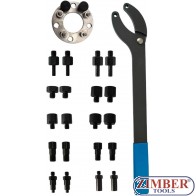 ПОД НАЕМ Комплект инструменти за задържане на разпределителен вал | за VAG 1.0 MPI, 1.0 TSI, 1.2 TSI, 1.4 TSI, 1.2 / 1.4 / 1.6 / 2.0 TDI - 9696 - BGS technic. -25.00€-