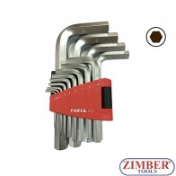 К-т шестограми 2-19mm, 13части (5137) - FORCE PROFESSIONAL