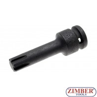 Вложка удaрна RIBE M14, дължина 75 мм 1/2"- 5483-M10 -BGS-PROFESSIONAL