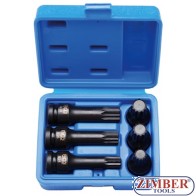 Комплект бит-M14 -M16- M18 вложки 6ч.ударни за (VAG Grup). (5380) - BGS PROFESSIONAL