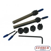 Инструменти за почистване на точкова заварка к-т , ZR-36SWCS - ZIMBER PROFESSIONAL